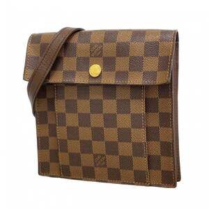 LOUIS VUITTON Authentic Brown Damier Shoulder Bag